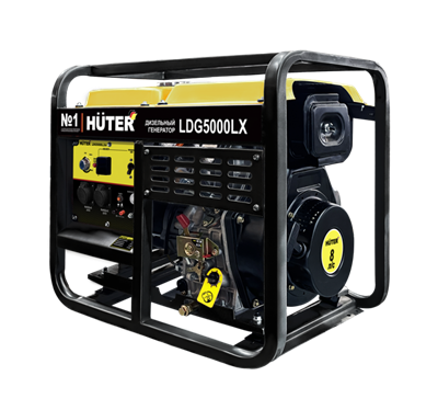Электрогенератор дизельный LDG 5000LX Huter 64/2/7