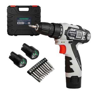 Шуруповерт аккумуляторный Electrolite Expert 12/2.0 2282