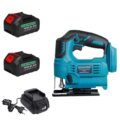 Аккумуляторный лобзик Electrolite Pride BJS 65-21V +2 АКБ (4 а/ч) + ЗУ 3381