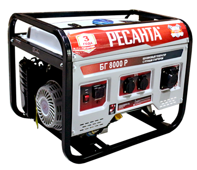 Электрогенератор БГ 8000 Р Ресанта 64/1/47