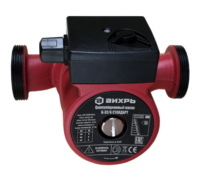 Циркуляционный насос Вихрь Ц-32/6 СТАНДАРТ 68/7/9