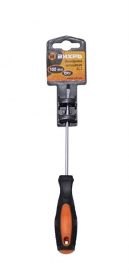 Отвёртка шлицевая ВИХРЬ SL3 100мм 73/6/2/7