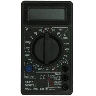 Мультиметр DT 832 61/10/512