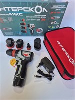 КомбиМАКС бесщеточ аккумулят дрель-шуруповерт АПИ-Т 12В, 36 Нм, 2 АКБ 2,0 Ач, ЗУ, 4 насадки в компл 687.2.2.78