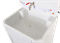 Умывальник дачный с подогревом ЛЮКС ВИХРЬ, пластик, белый 74/4/4